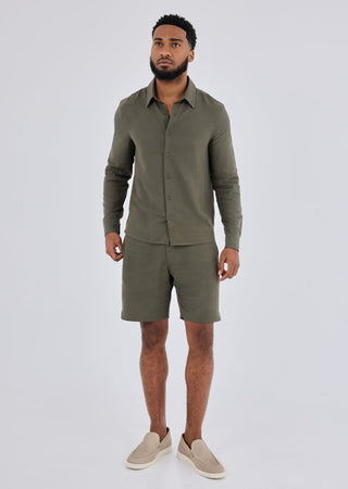 Men's Short Khaki Green