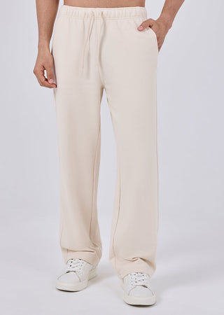 Unisex Oversized Sweat Pants Ecru