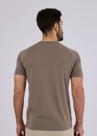 Mens Essential Tee Walnut