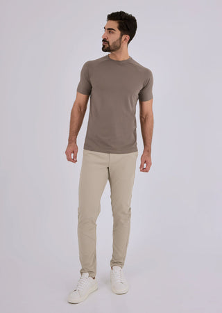Mens Essential Tee Walnut