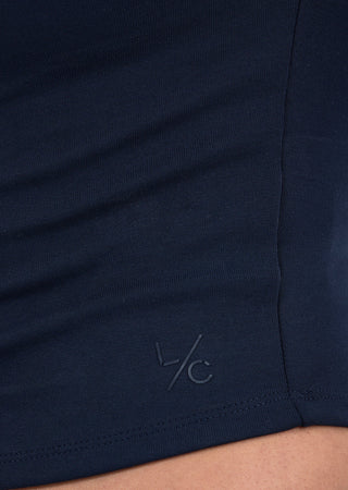 Women's Cap Sleeve Top Dark Navy