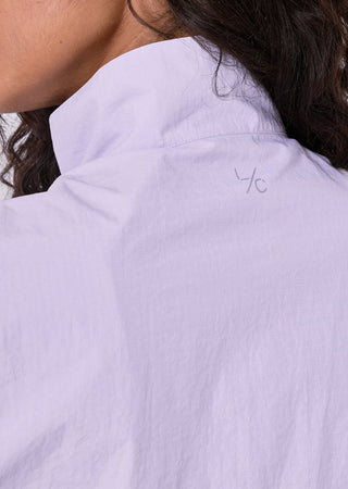 Womens Ripstop Zip Through Jacket Lilac Thistle