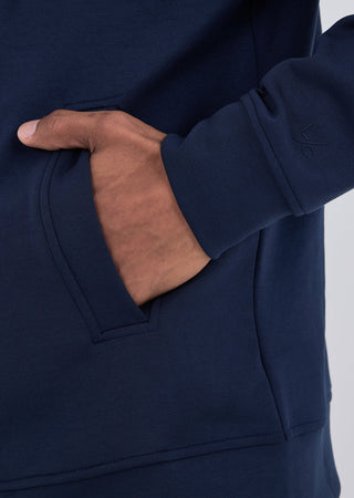 Men's Zip Up Hoodie Dark Navy
